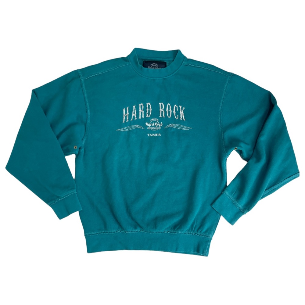 Hard Rock Mock Neck Crew🎸💫